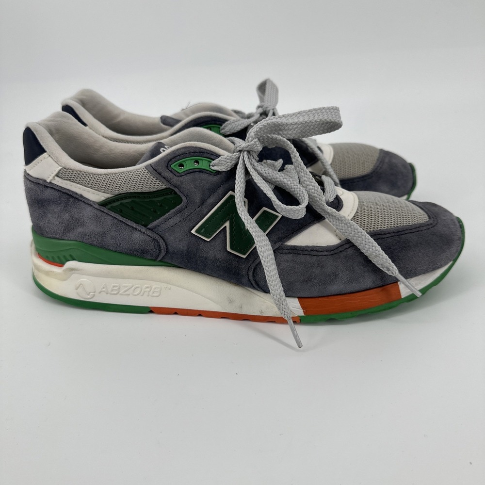 New Balance x J Crew 998 "Toucan" Blue Made In USA M998JC7 Size 10 Very Rare